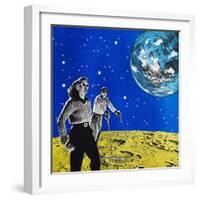 Hiking space-Anne Storno-Framed Giclee Print