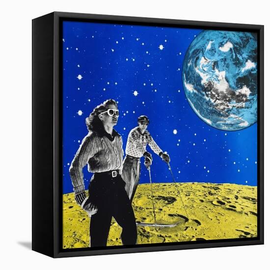 Hiking space-Anne Storno-Framed Stretched Canvas