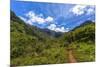 Hiking Trail to Hanakapiíai Falls in Kauai Along the Na Pali Coast-Andrew Shoemaker-Mounted Photographic Print
