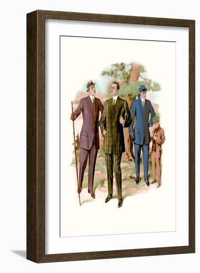 Hiking-null-Framed Art Print