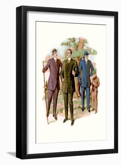 Hiking-null-Framed Art Print