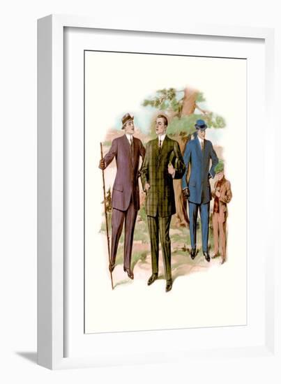 Hiking-null-Framed Art Print