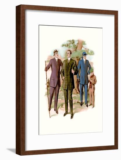 Hiking-null-Framed Art Print