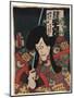 Hikyoku No Biwa No Hana Matsunami Kengyo Jitsuwa Akushichibyoe-Utagawa Kunisada-Mounted Giclee Print