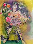 Guatemalan shrine, 2021 (Dyes on silk )-Hilary Simon-Giclee Print