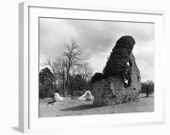 Hilborough Chapel Ruins-null-Framed Photographic Print
