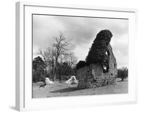 Hilborough Chapel Ruins-null-Framed Photographic Print