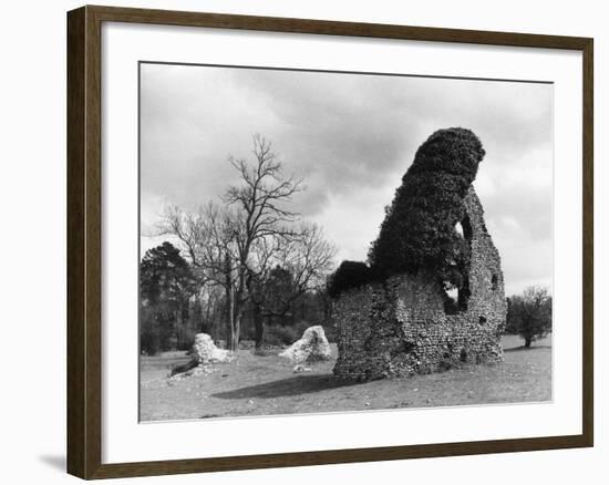 Hilborough Chapel Ruins-null-Framed Photographic Print