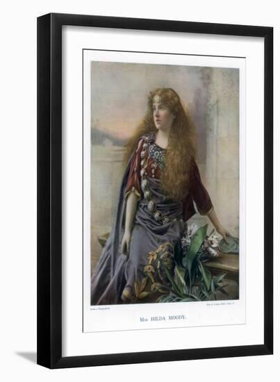 Hilda Moody, British Actress, 1901-Ellis & Walery-Framed Giclee Print