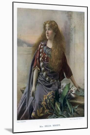 Hilda Moody, British Actress, 1901-Ellis & Walery-Mounted Giclee Print