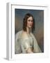 Hildegard Princess of Bavaria, 1844 (Oil on Canvas)-Joseph Carl Stieler-Framed Giclee Print