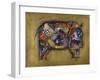 Hildi the Hippo-John Douglas-Framed Giclee Print