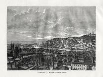 The Pyrenees Seen from the Terrace of the Castle at Pau, France, 1879-Hildibrand-Giclee Print