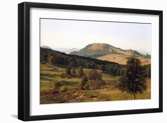 Hill and Dale-Albert Bierstadt-Framed Giclee Print