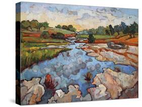 Hill Country Waters-Erin Hanson-Stretched Canvas