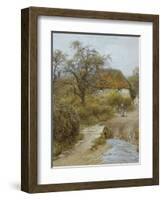 Hill Farm, Symondsbury, Dorset-Helen Allingham-Framed Giclee Print