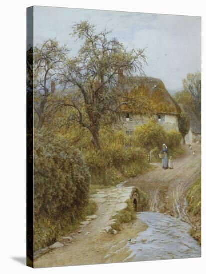 Hill Farm, Symondsbury, Dorset-Helen Allingham-Stretched Canvas