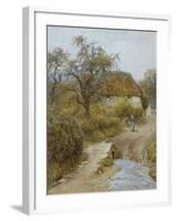 Hill Farm, Symondsbury, Dorset-Helen Allingham-Framed Giclee Print