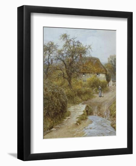 Hill Farm, Symondsbury, Dorset-Helen Allingham-Framed Premium Giclee Print