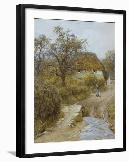 Hill Farm, Symondsbury, Dorset-Helen Allingham-Framed Premium Giclee Print