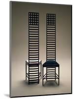 Hill House Chairs, 1903-1905-Charles Rennie Mackintosh-Mounted Giclee Print