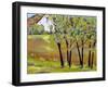 Hill House-Blenda Tyvoll-Framed Art Print