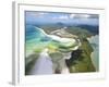 Hill Inlet, Whitsunday Islands, Queensland, Australia-Peter Adams-Framed Photographic Print