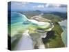 Hill Inlet, Whitsunday Islands, Queensland, Australia-Peter Adams-Stretched Canvas