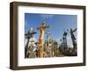 Hill of Crosses (Kryziu Kalnas), Thousands of Memorial Crosses, Lithuania, Baltic States-Christian Kober-Framed Photographic Print