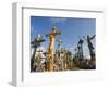 Hill of Crosses (Kryziu Kalnas), Thousands of Memorial Crosses, Lithuania, Baltic States-Christian Kober-Framed Photographic Print