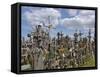 Hill of Crosses, Near Siauliai, Lithuania, Baltic States, Europe-Gary Cook-Framed Stretched Canvas