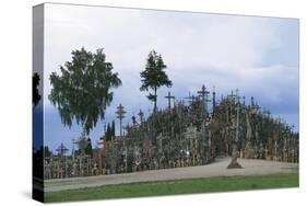 Hill of Crosses, Near Siauliai, Samogitian, Lithuania-null-Stretched Canvas