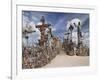 Hill of Crosses, Siauliai, Central Lithuania, Lithuania-Walter Bibikow-Framed Photographic Print