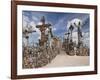 Hill of Crosses, Siauliai, Central Lithuania, Lithuania-Walter Bibikow-Framed Photographic Print