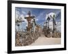 Hill of Crosses, Siauliai, Central Lithuania, Lithuania-Walter Bibikow-Framed Photographic Print