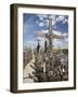 Hill of Crosses, Siauliai, Central Lithuania, Lithuania-Walter Bibikow-Framed Photographic Print