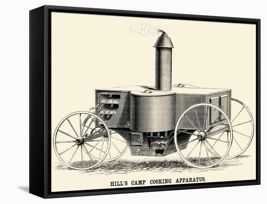 Hill's Camp Cooking Apparatus-null-Framed Stretched Canvas