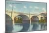 Hill to Hill Bridge, Bethlehem, Philadelphia, Pennsylvania-null-Mounted Art Print