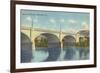 Hill to Hill Bridge, Bethlehem, Philadelphia, Pennsylvania-null-Framed Art Print