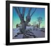 Hill Top Farm-Maxfield Parrish-Framed Art Print