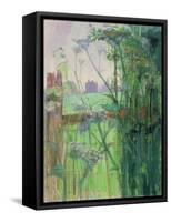 Hill Top Farm-Claire Spencer-Framed Stretched Canvas