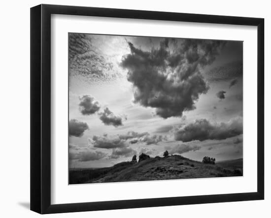 Hill Top Landscape-Martin Henson-Framed Photographic Print