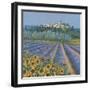 Hill Town, Provence-Hazel Barker-Framed Giclee Print