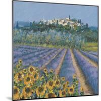 Hill Town, Provence-Hazel Barker-Mounted Giclee Print