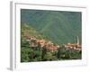 Hill Town View, Molini di Triora, Riviera di Ponente, Liguria, Italy-Walter Bibikow-Framed Photographic Print