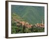 Hill Town View, Molini di Triora, Riviera di Ponente, Liguria, Italy-Walter Bibikow-Framed Photographic Print