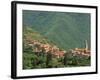 Hill Town View, Molini di Triora, Riviera di Ponente, Liguria, Italy-Walter Bibikow-Framed Photographic Print