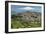 Hill Town with Backdrop of Snowy Volcano Mount Etna, Gangi, Palermo Province-Rob Francis-Framed Photographic Print