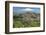 Hill Town with Backdrop of Snowy Volcano Mount Etna, Gangi, Palermo Province-Rob Francis-Framed Photographic Print