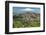 Hill Town with Backdrop of Snowy Volcano Mount Etna, Gangi, Palermo Province-Rob Francis-Framed Photographic Print